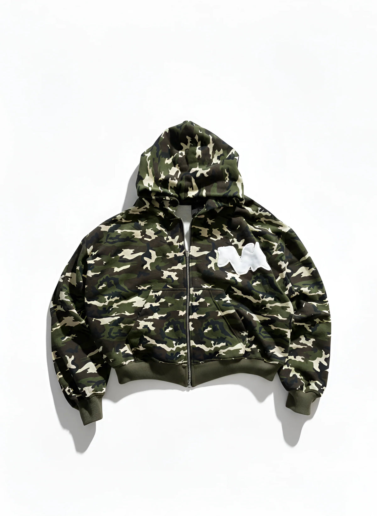 Poleron Nero Project Raw Logo Camo