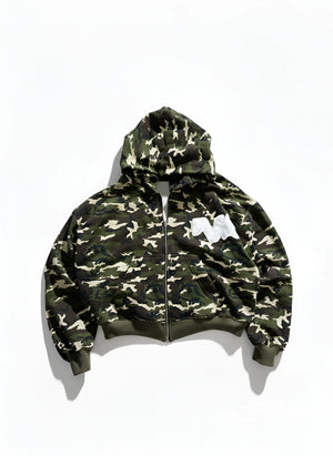 Poleron Nero Project Raw Logo Camo