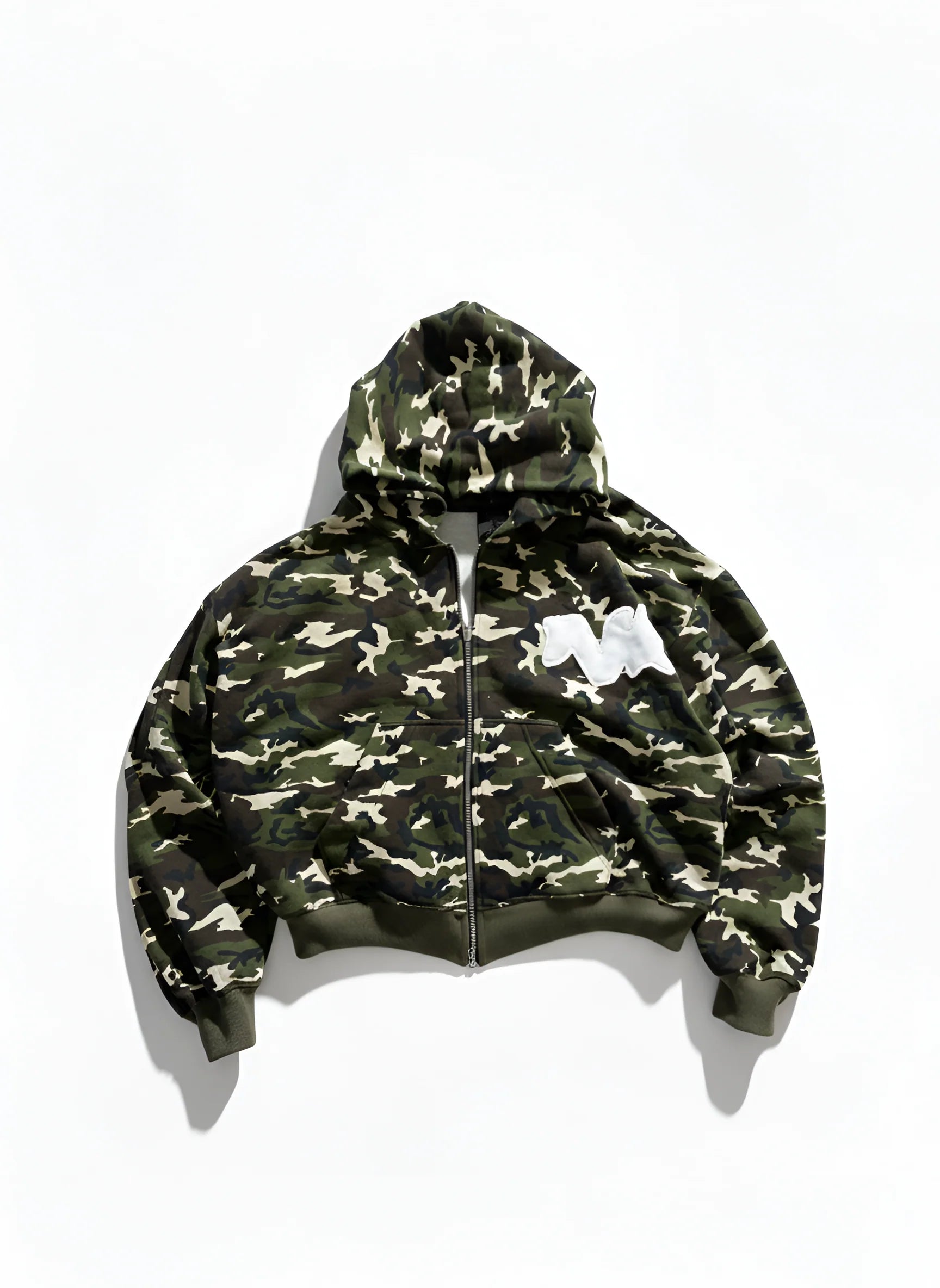 Poleron Nero Project Raw Logo Camo