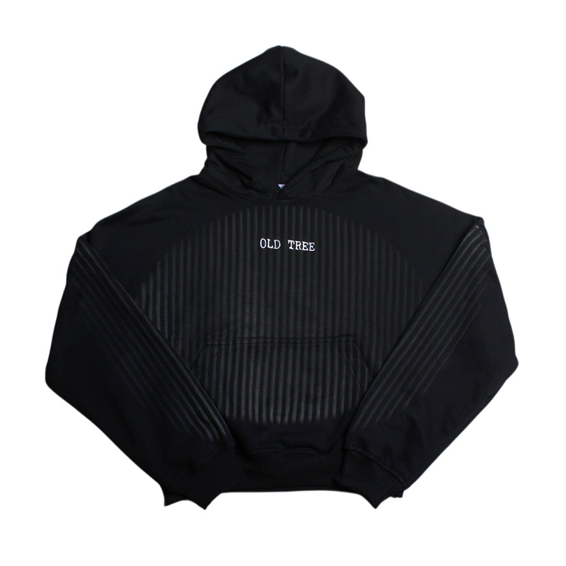 Hoodie Boxy Fit Fence Old Tree