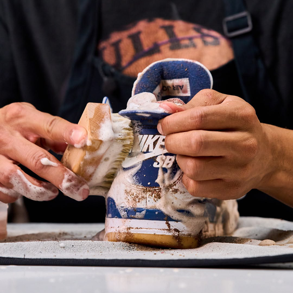 Limpieza de Zapatillas